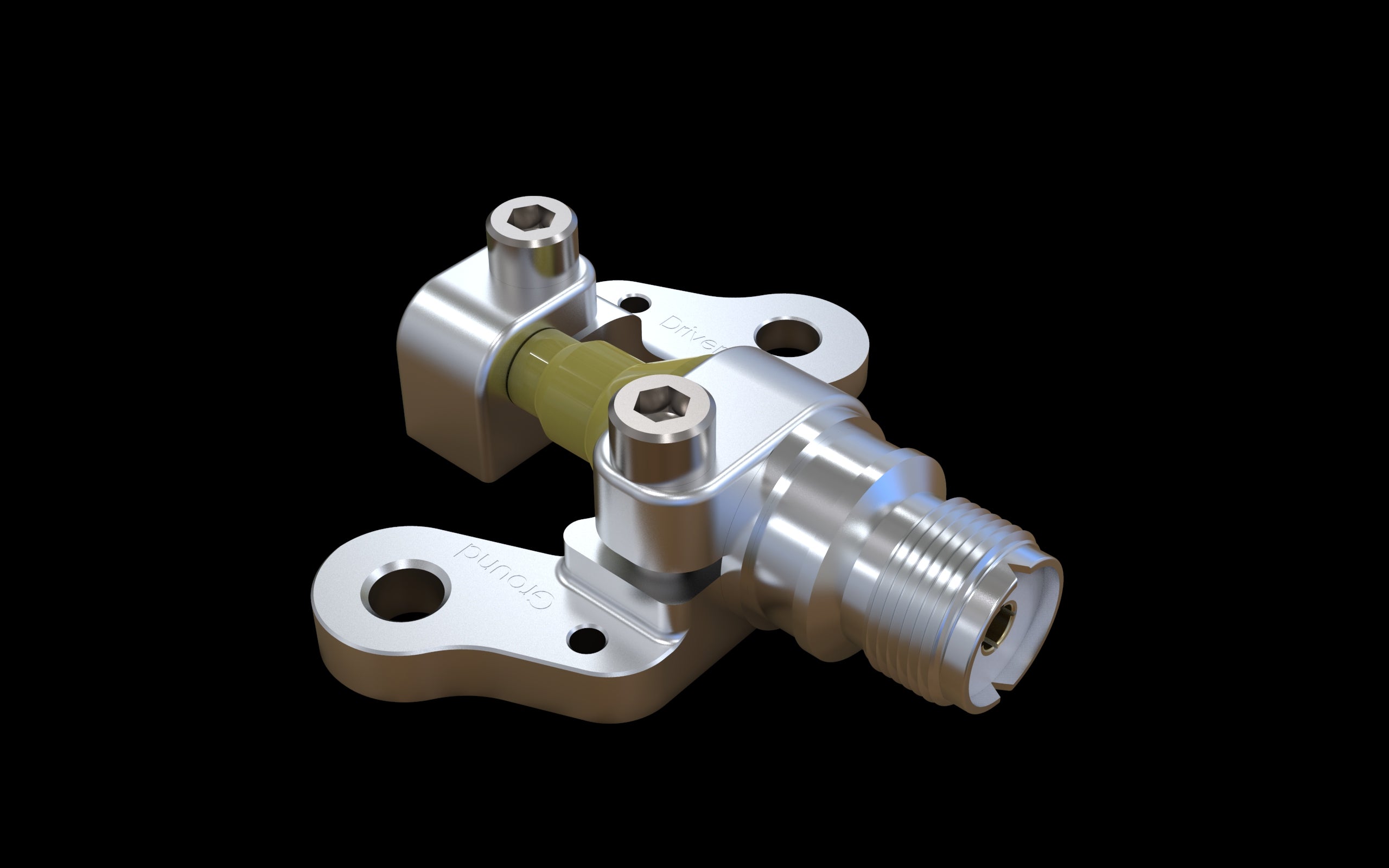 FEED ADAPTOR  with SO-239 INTEGRAED.